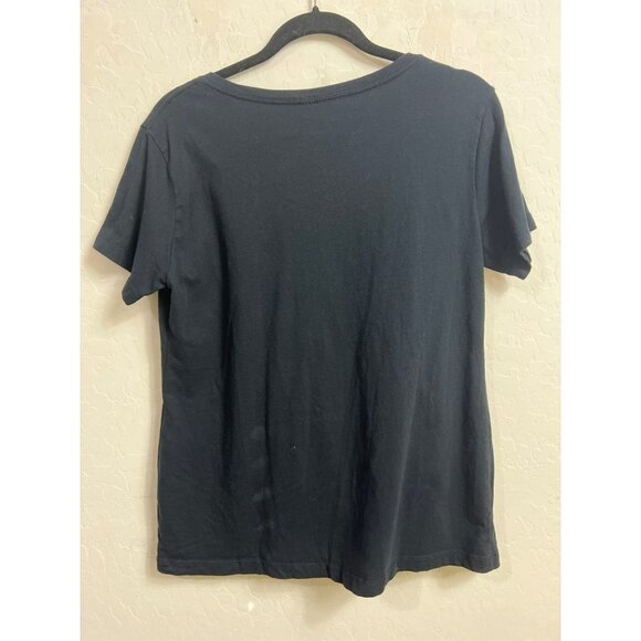 Women Laughlin, NV Kiss Lips Red Lips Graphic Tee Metallic Sz L - Picture 6 of 7